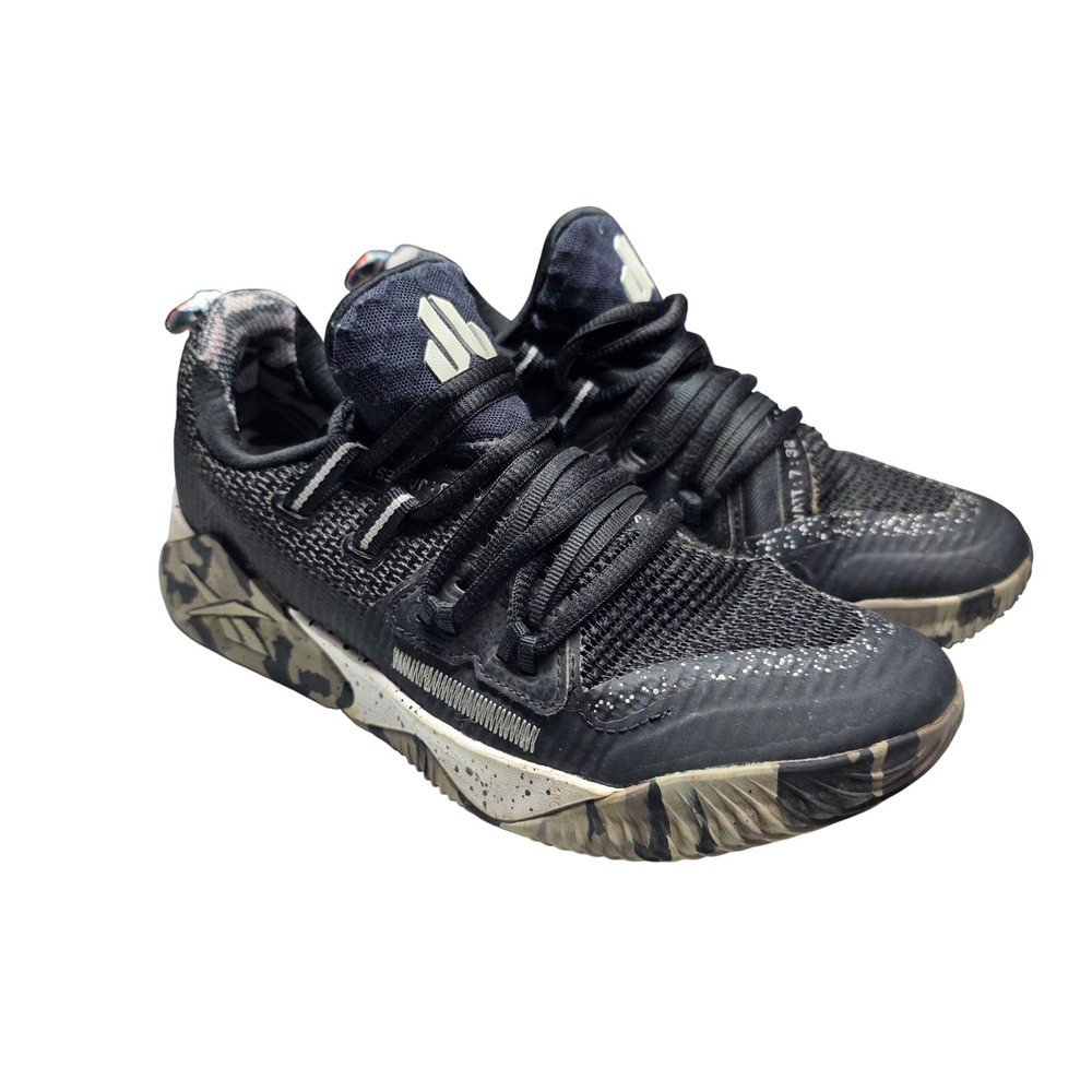 Reebok JJ Watt JJ III Camo Training Shoes Black Grey EH1780 Mens/Boy 4.5 Women 6